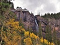 Bridal Veil Falls in Telluride, Colorado Royalty Free Stock Photo